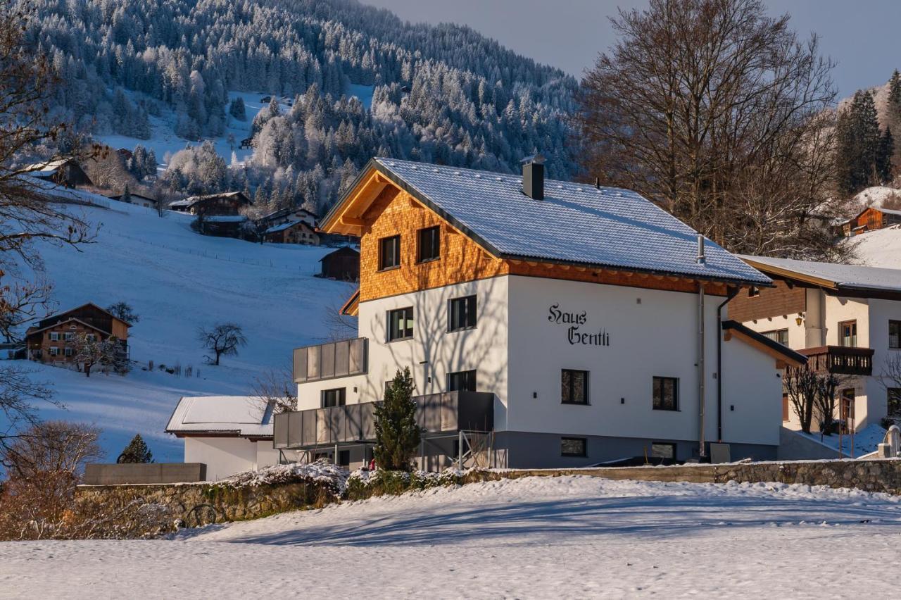 Apartmán Haus Gentli Schruns Exteriér fotografie